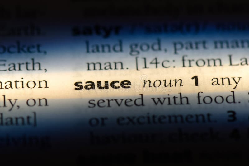 The word Sauce. stock image. Image of word, liquid, color 2800399