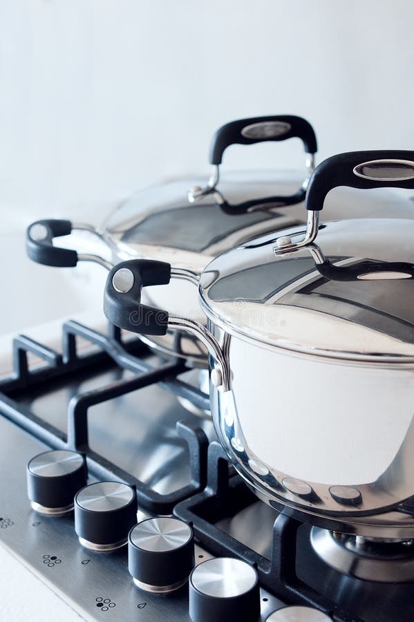 Saucepans stainless steel