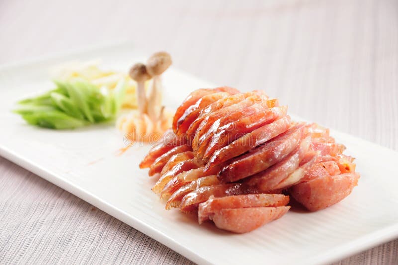 Saucisse de Fried Taiwan images stock Saucisse de Fried Taiwan images stock