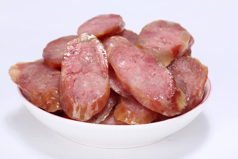 Saucisses chinoises photo stock. Image du