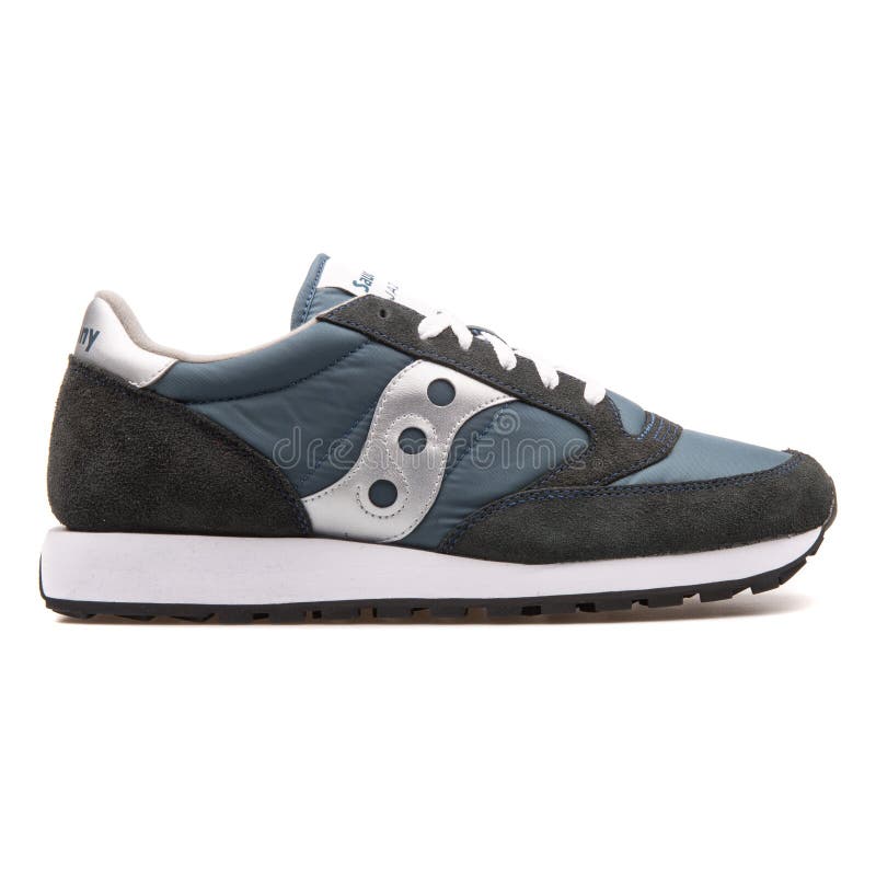 saucony jazz original grey navy