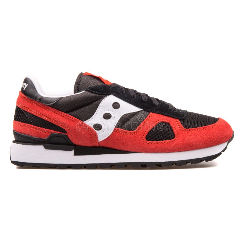 saucony red shoes