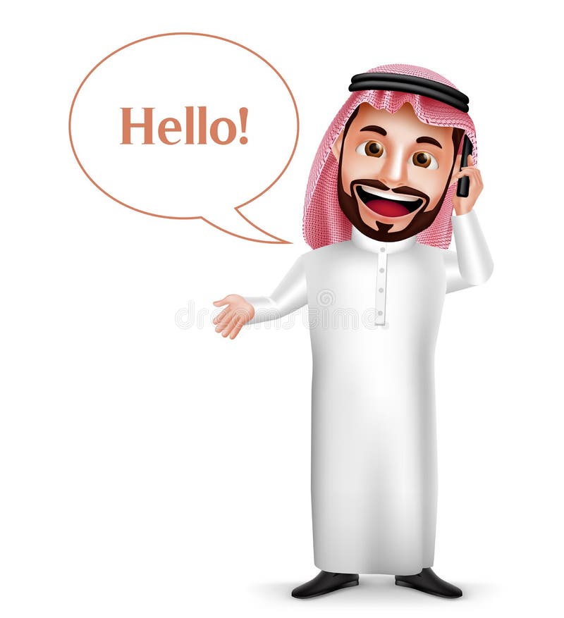 Saudi Arab Man Vector Character Holding Mobile Phone Calling Stock Vector - Illustration of arabian, funny: 75273090 Saudi Arab Man Vector Character Holding Mobile Phone Calling Stock Vector - Illustration of arabian, funny: 75273090