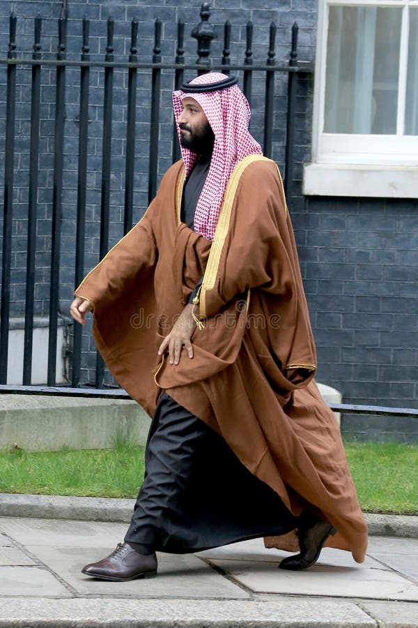 Saudisches Kronprinz mohammad Repository salman Repository abdulaziz Al saud Downing Street 10 besucht. .