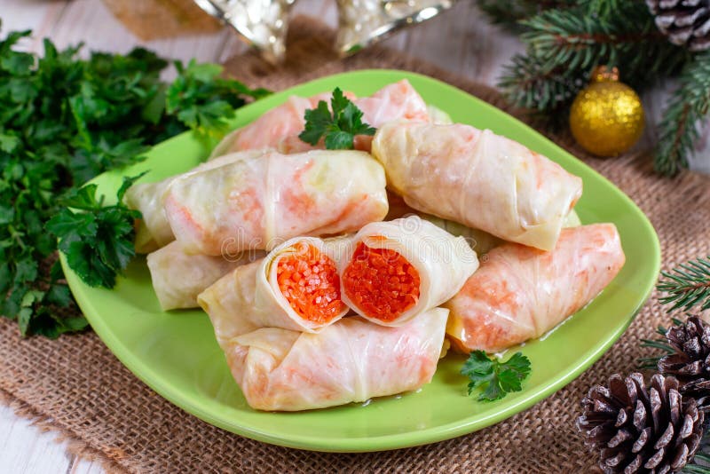 Капустные рулетики