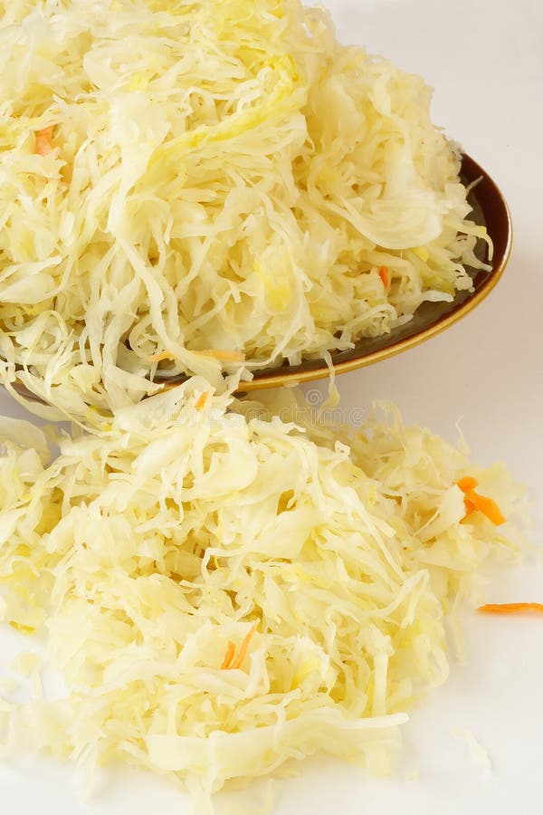 East European and German specialty - sour cabbage. East European and German specialty - sour cabbage