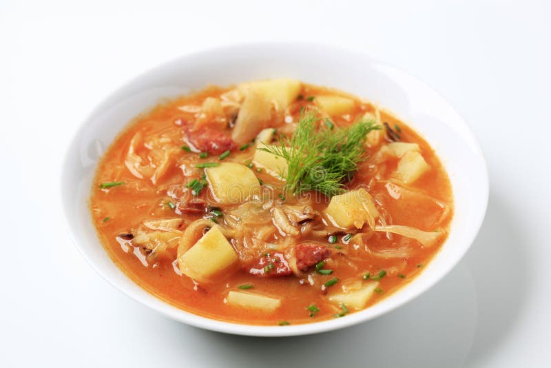 sauerkraut σούπα στοκ φωτογραφία με δικαίωμα ελεύθερης χρήσης sauerkraut σούπα στοκ φωτογραφία με δικαίωμα ελεύθερης χρήσης