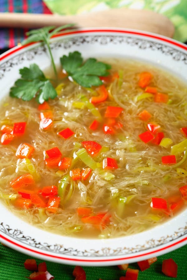Sauerkraut σούπα στοκ φωτογραφίες με δικαίωμα ελεύθερης χρήσης