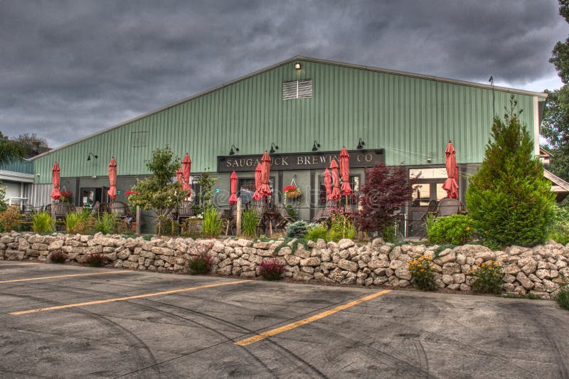 Perrin Piwowarstwo W Comstock Parku Michigan Zdjęcie Stock Editorial