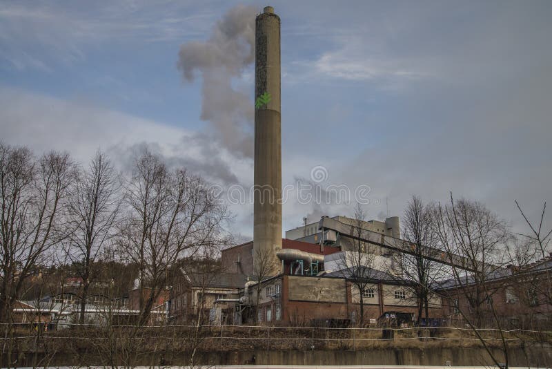 Saugbrugs paper mill (parts of the factory)