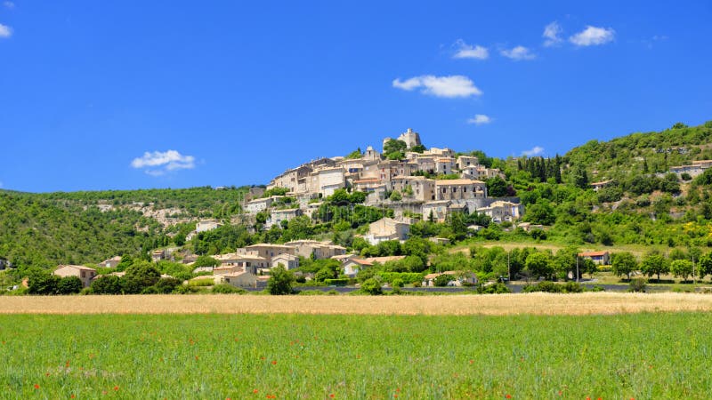 Sault village in France