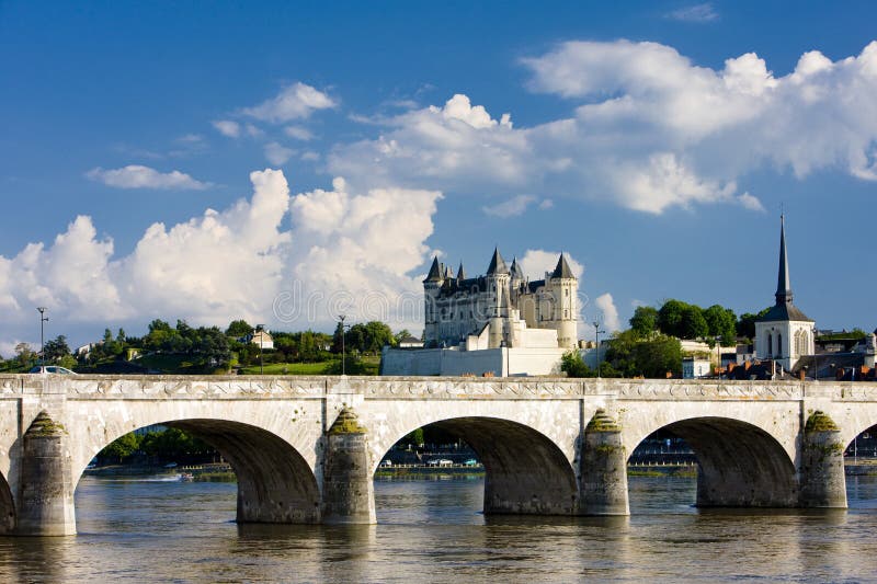 Chateau de Saumur stock image. Image of chateaux, europe - 15506435