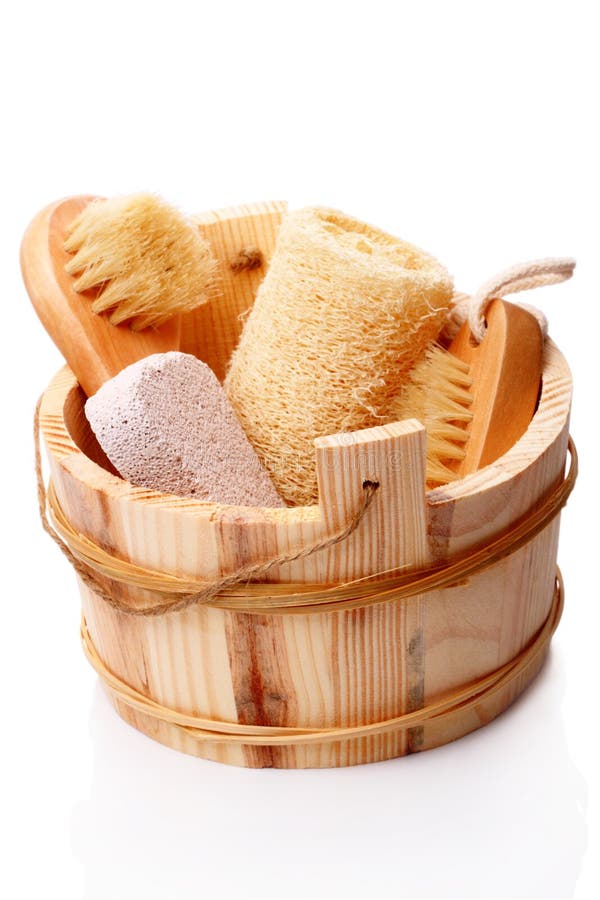 Sauna accessories stock photo. Image of people, care 18560880
