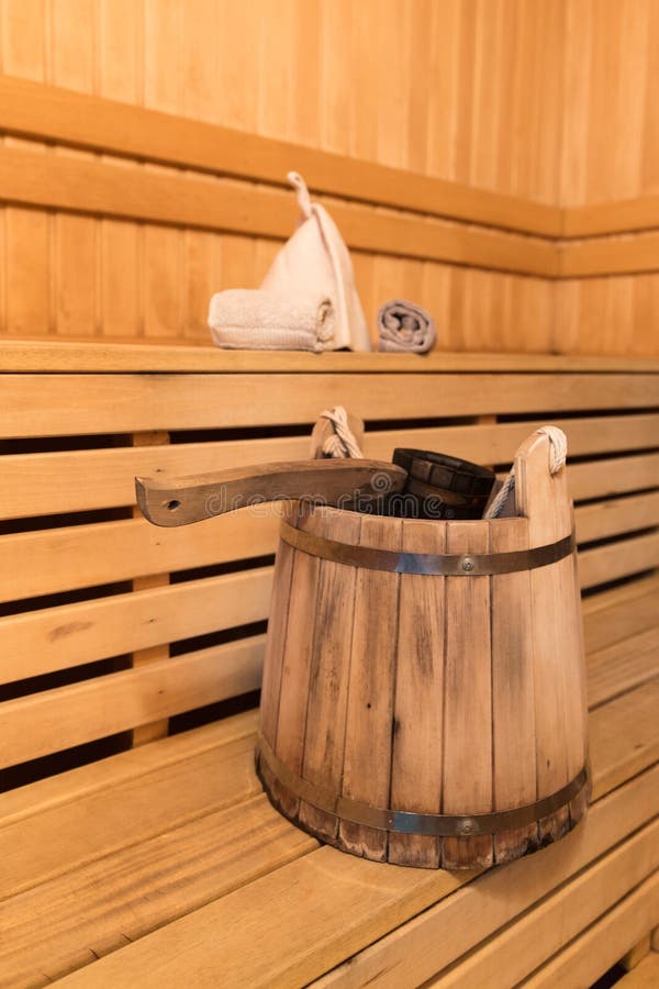 Sauna equipment stock image. Image of health, healthy 37904357