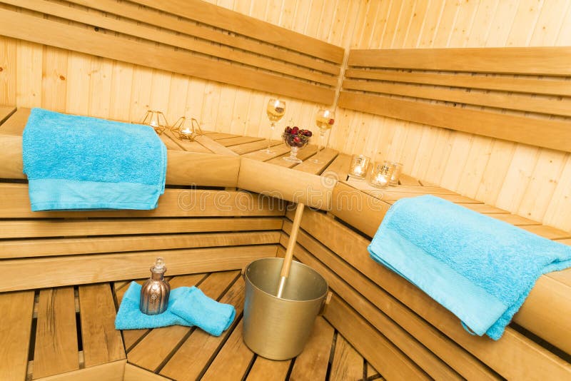 Sauna Spa and massage stock image. Image of drinks 73897353