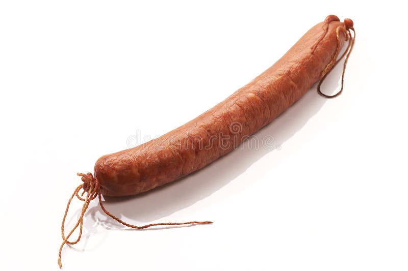 Long sausage stock image. Image of lunch, stack, tasty 2321795