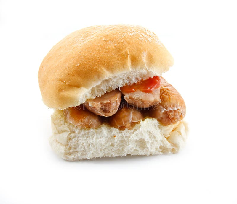Sausage Butty stock photo. Image of delicatessan, cafe 24354034