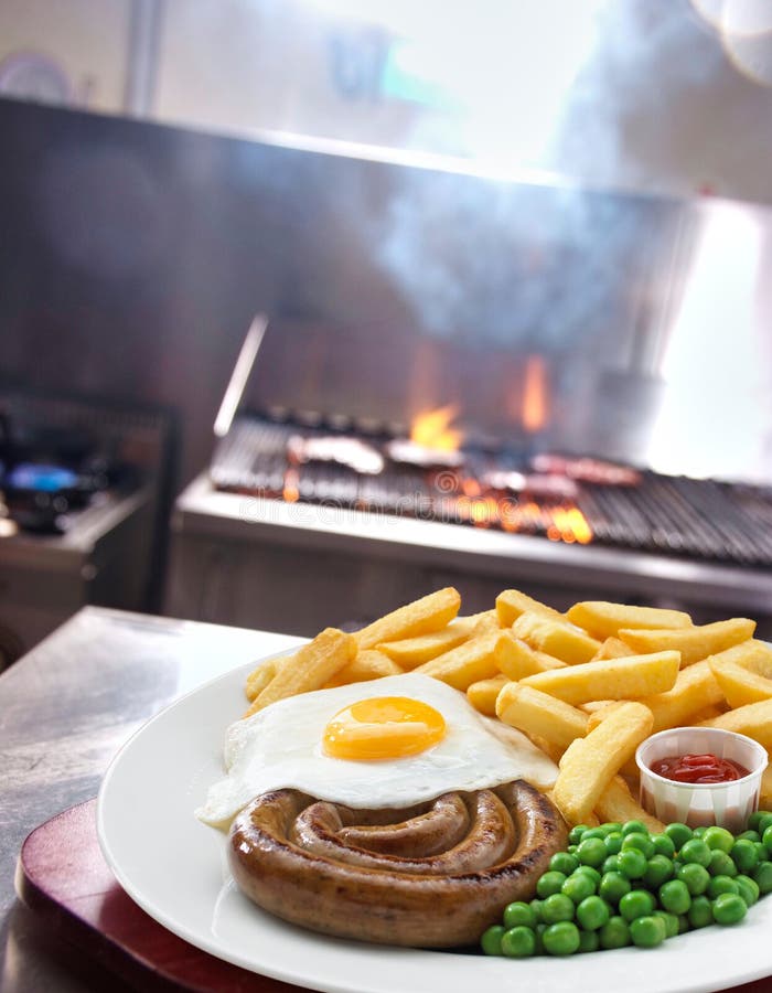 Sausage Chips Peas Stock Photos Free & RoyaltyFree Stock Photos from