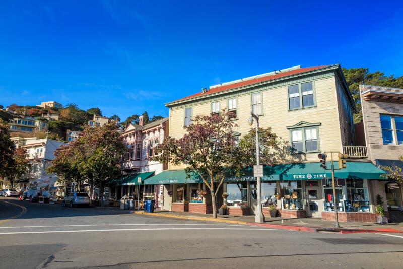 Sausalito San Francisco redaktionelles stockfotografie. Bild von