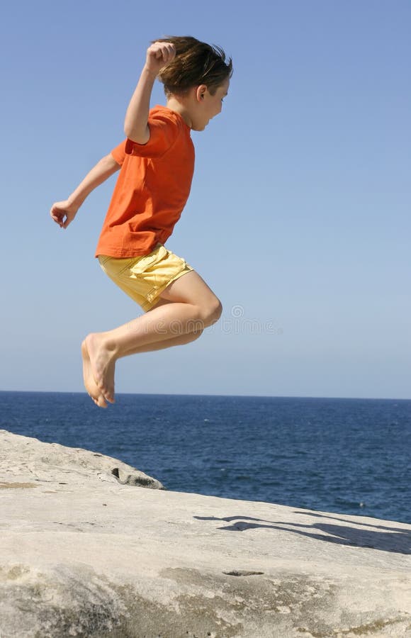 Saut photographie stock libre de droits