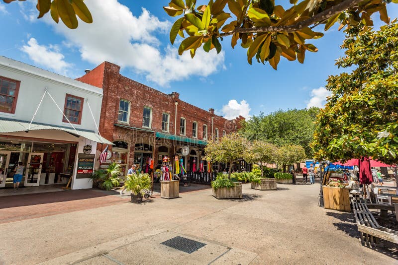 Savannah City Market fotografia editoriale. Immagine di georgia - 112361047