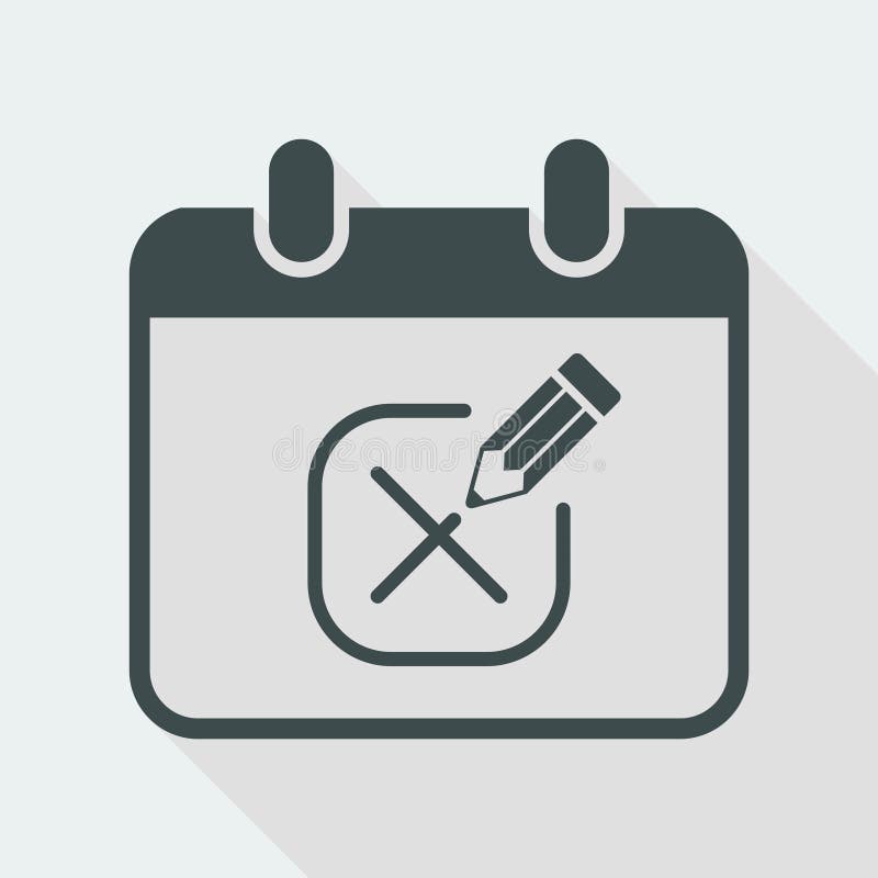 Save the date - Minimal vector icon vector illustration