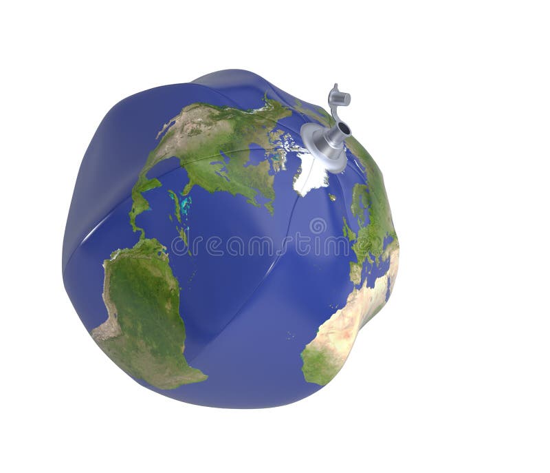 earth beach ball