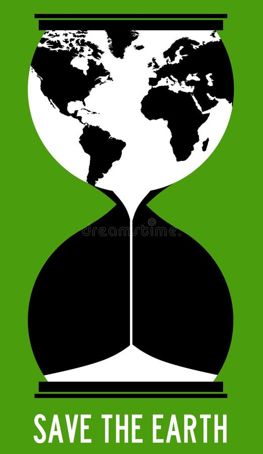 Save the earth vector illustration Save the earth vector illustration