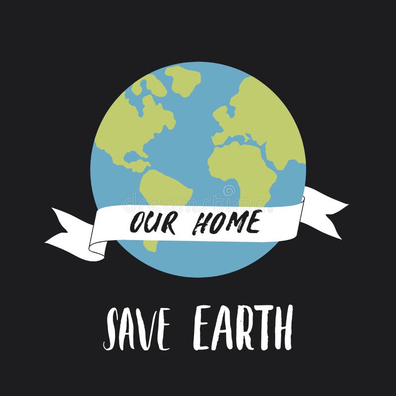 Save the Planet Card Design, Environment Protection Awareness Poster ...