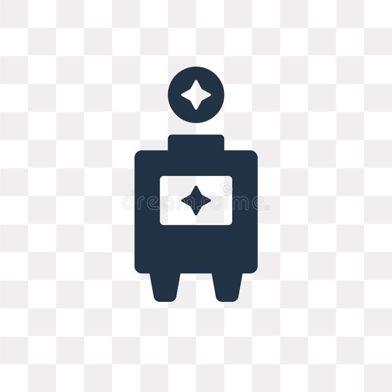 Save Vector Icon Isolated On Transparent Background, Save Trans Stock