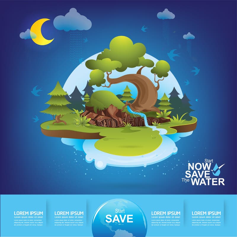 Poster Saving Water Stock Illustrations – 808 Poster Saving Water Stock  Illustrations, Vectors & Clipart - Dreamstime