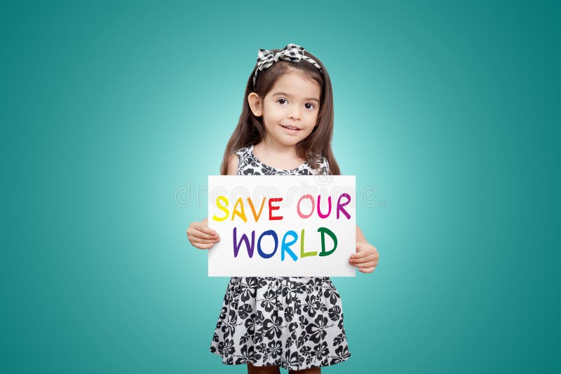 Save world save life save the planet, the ecosystem, green life
