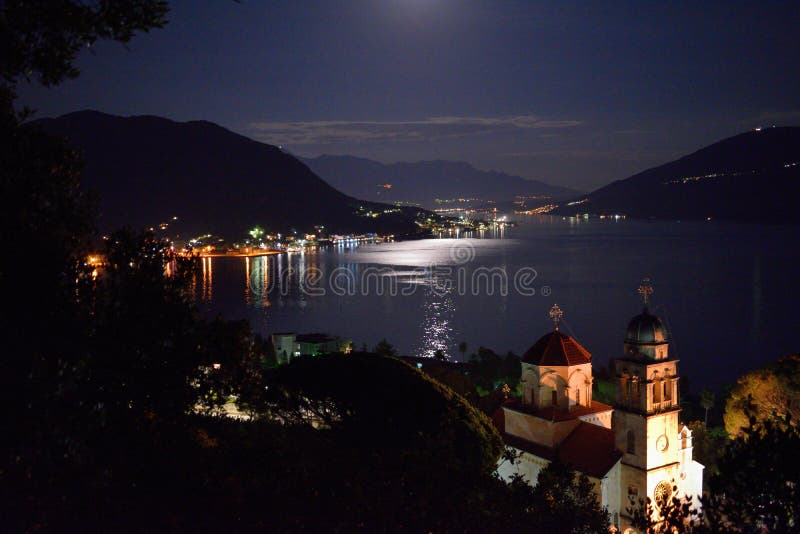 Savina monestry na noite fotografia de stock royalty free Savina monestry na noite fotografia de stock royalty free