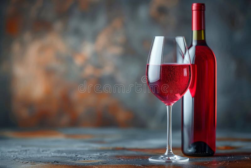 Savurați aspectul și gustul acestui excelent meniu de instalare a vinului royalty free illustration