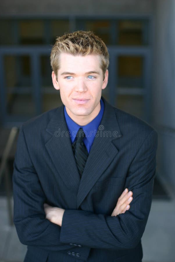 Savvy Businessman stock images