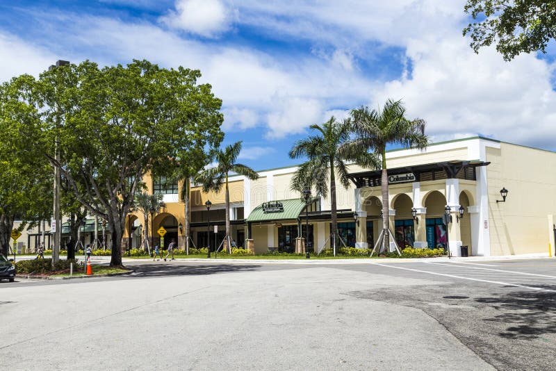 Fotografia aérea Sawgrass Mills Outlet Mall Sunrise Florida EUA