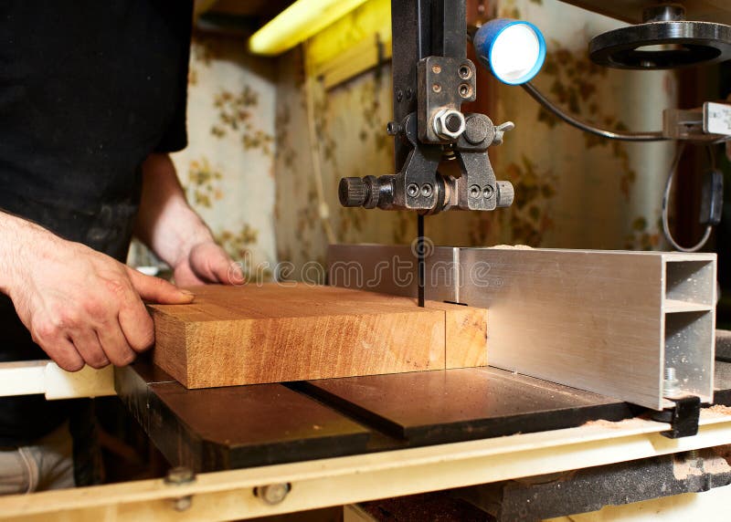 Master Making a Classical Guitar Stock Image - Image of manufacture