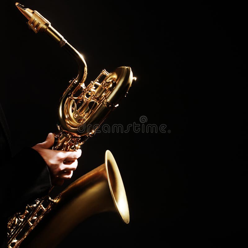 Sax del baritono degli strumenti di musica di jazz del sassofono