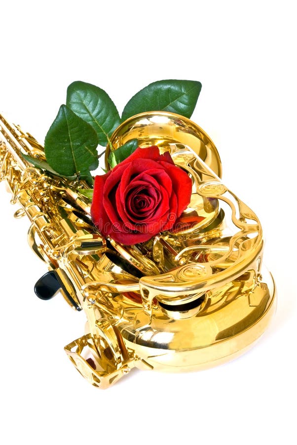 Sax and rose