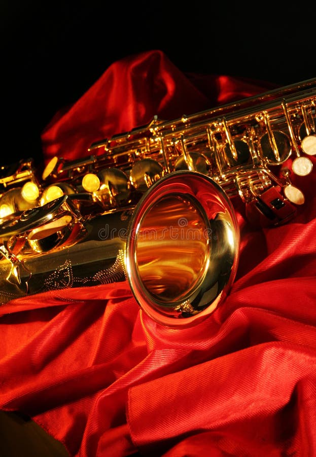 Sax stock photo. Image of metal, concert, band, music 6956940