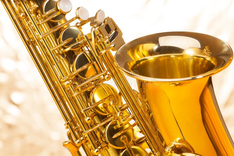 Saxophone bell stock image. Image of musicians, orchestra 25058159