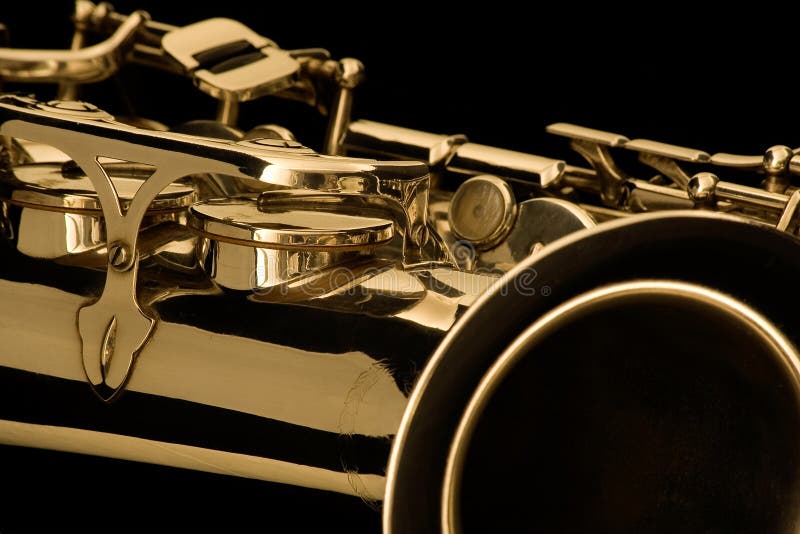 Saxophone detail