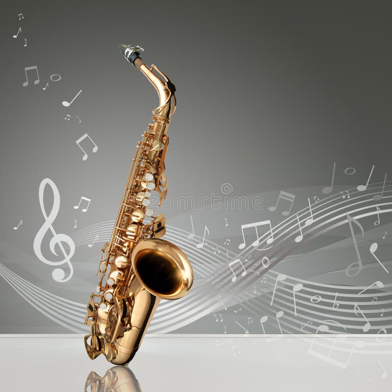 Saxophone keys closeup stock photo. Image of brass, keys 22041968