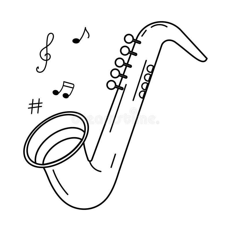 Line Drawings Of Musical Instruments High-Res Vector Graphic - Getty Images-saigonsouth.com.vn