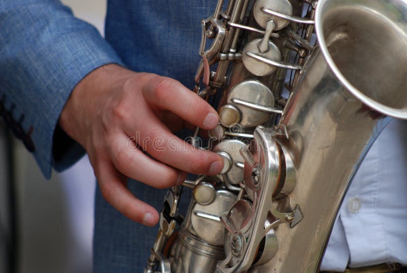 Saxophone player