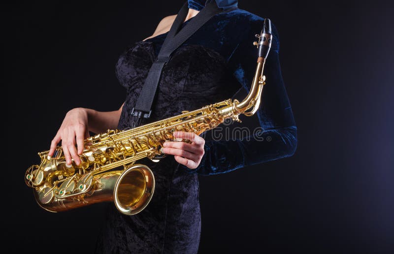 Saxophone stock images