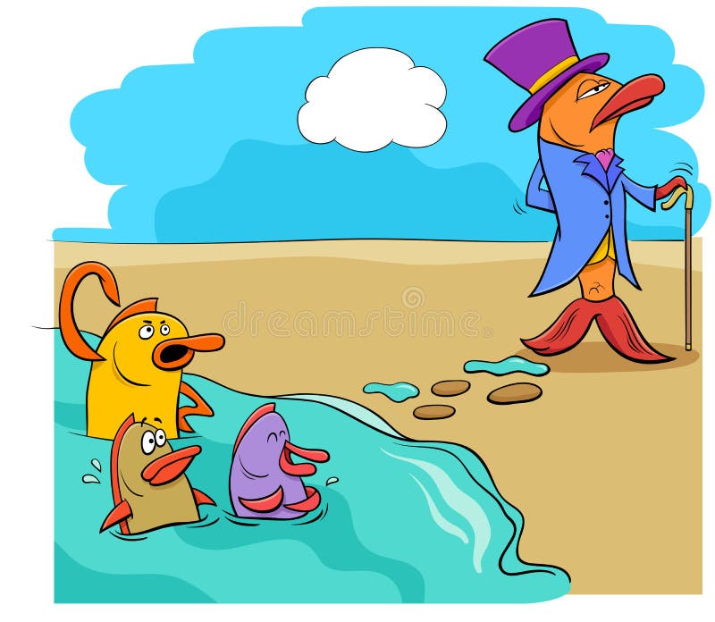 Fish Out Water Stock Illustrations 1 455 Fish Out Water Stock Illustrations Vectors Clipart Dreamstime