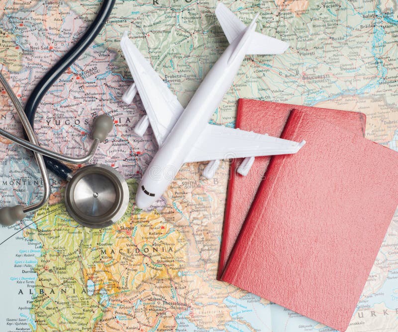Saúde/turismo médico ou curso estrangeiro do seguro