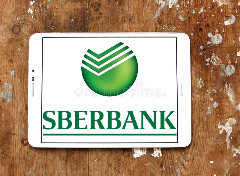 Sberbank de logo de la Russie photo stock Sberbank de logo de la Russie photo stock