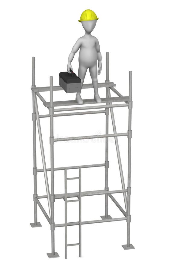 supported scaffold clipart supported scaffold clipart